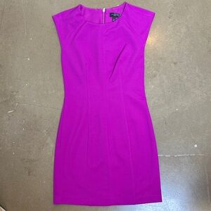 The Limited Vibrant Purple Midi Dress